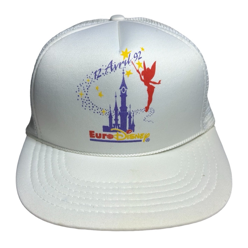 Vtg 1992 Euro Disney Trucker Cap